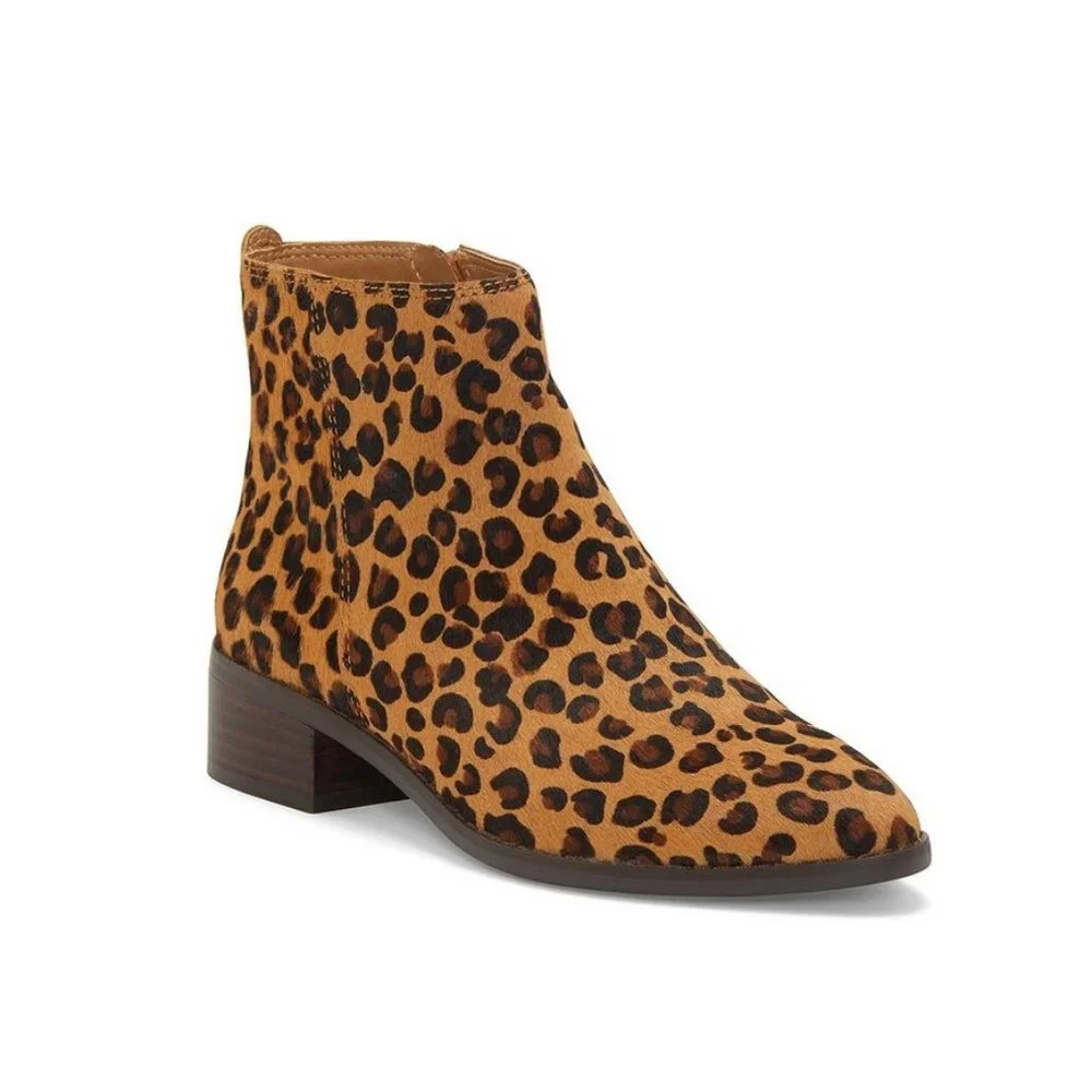 Lucky Brand Lenree2 Calf Hair Bootie / Size 6/ NIB